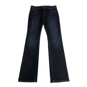 Joes Jeans The Honey Curvy Bootcut Size 32 Dark Wash Stretch Mid Rise Tall 12 14